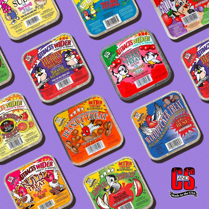 C&S Berry Suet Treat 11.75 Ounces 8 Pack