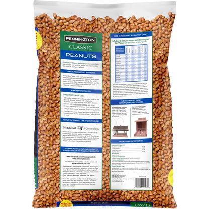 Shelled Peanuts Wildlife and Wild Bird Food, 5 Lb. Bag, 1 Pack, Dry