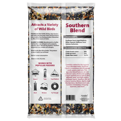 Southern Regional Blend Wild Bird Food, Dry, 1 Count per Pack, 5 Lb. Bag