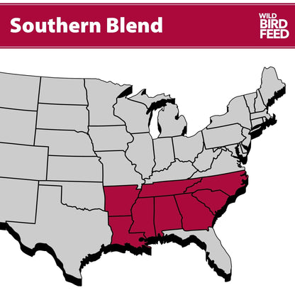 Southern Regional Blend Wild Bird Food, Dry, 1 Count per Pack, 5 Lb. Bag
