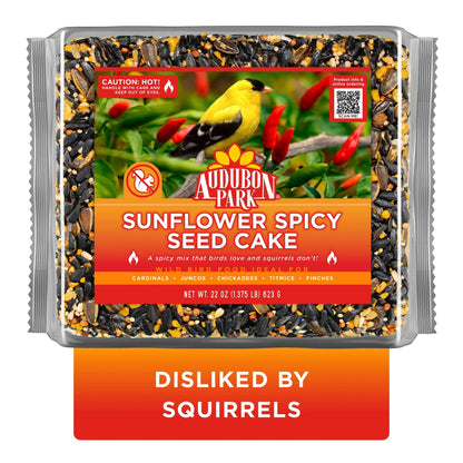 Spicy Seed Cake Wild Bird Food, Dry, 1 Count per Pack, 22 Oz.