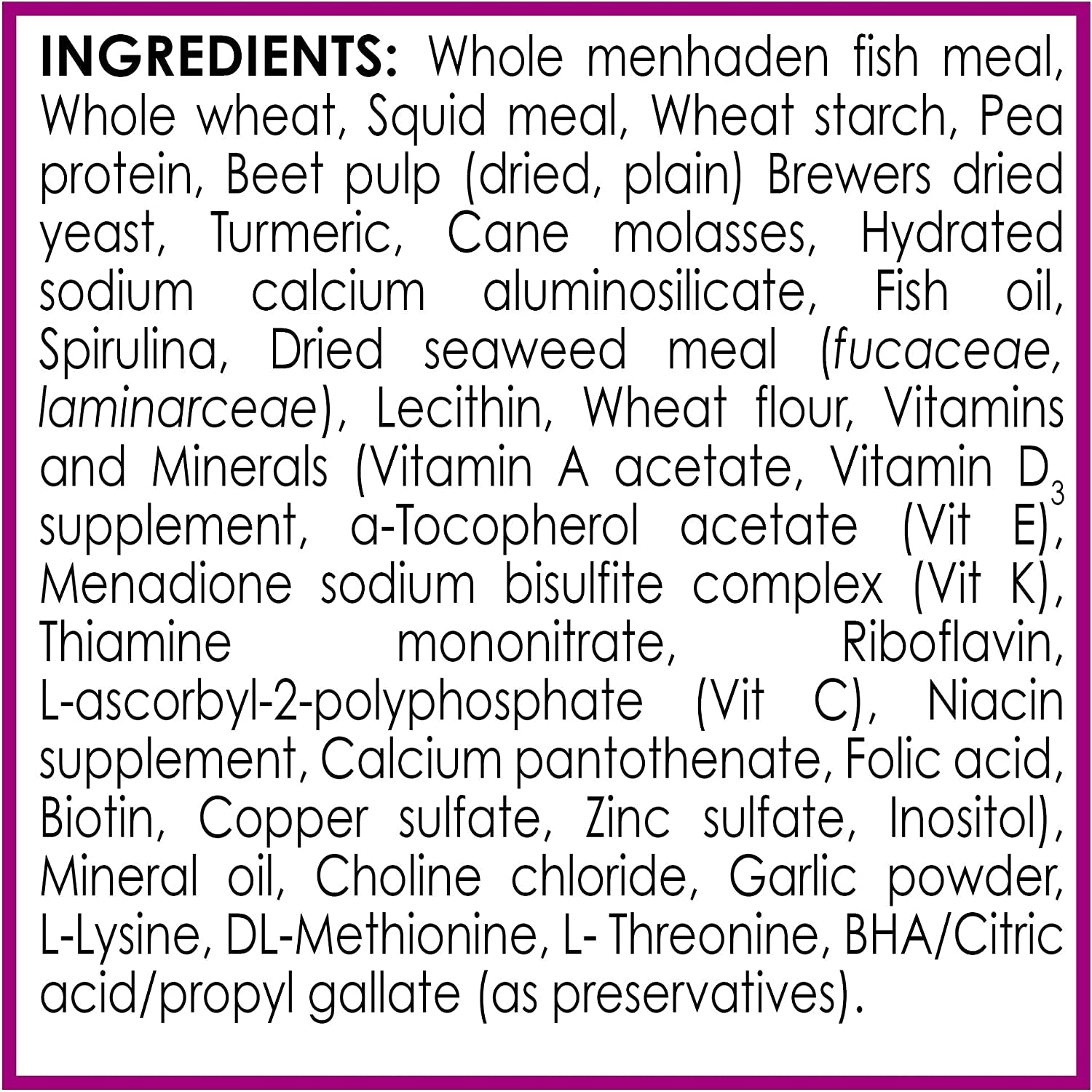 Tropical Greens Flakes Fish Food for Tropical Fish, 2.1-Ounce Container