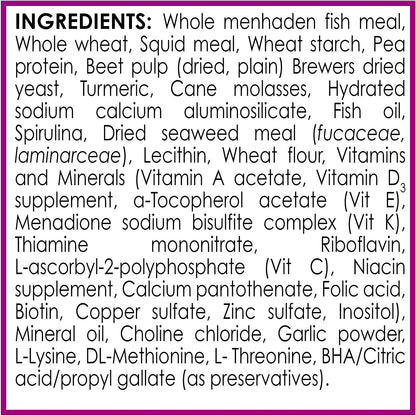 Tropical Greens Flakes Fish Food for Tropical Fish, 2.1-Ounce Container