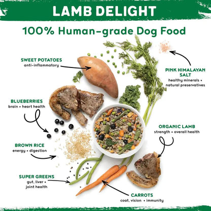 100% Human-Grade Dog Food