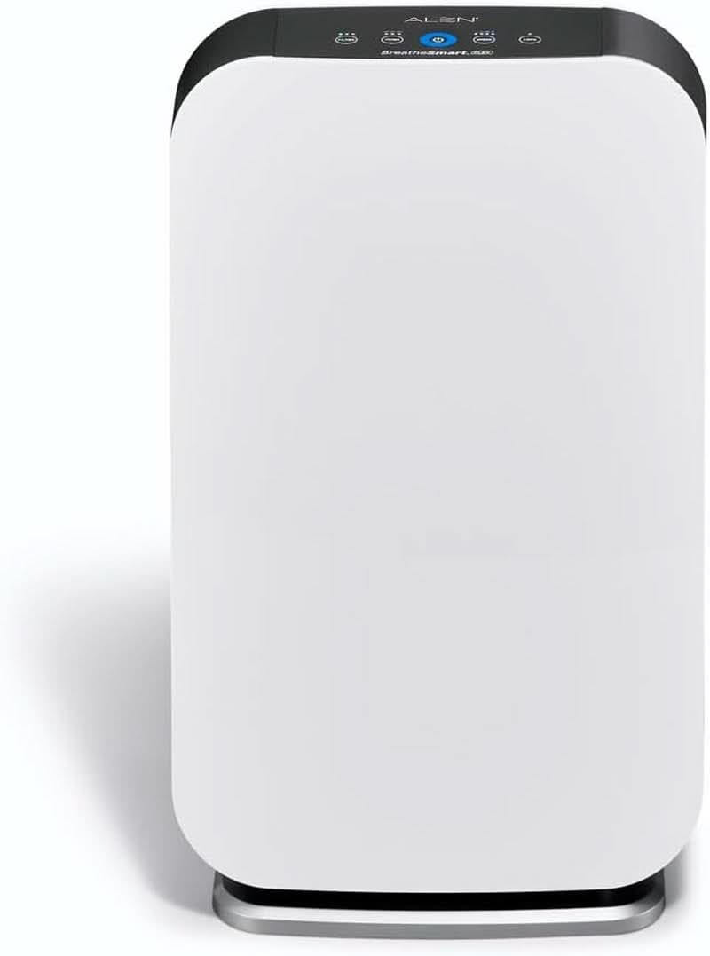 Breathesmart Flex HEPA Air Purifier with VOC and Smoke Filter - Coverage for Up to 1400 Sq. Ft - Ideal for Bedrooms - Effectively Captures Allergens, Dust, Mold, VOCs, and Smoke