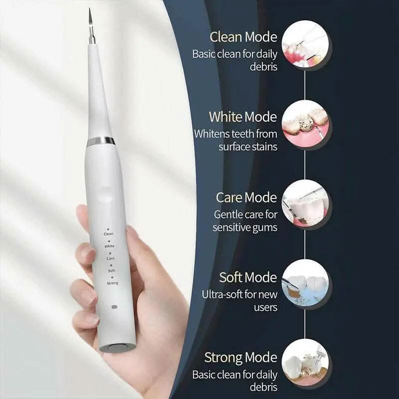 Oceantree Electric Teeth Cleaner Tartar Ultrasonic Tooth Cleaner Teeth Dental Scaler Tartar Remover Usb Electric Tooth Brush Electric Toothbrushes for Adult