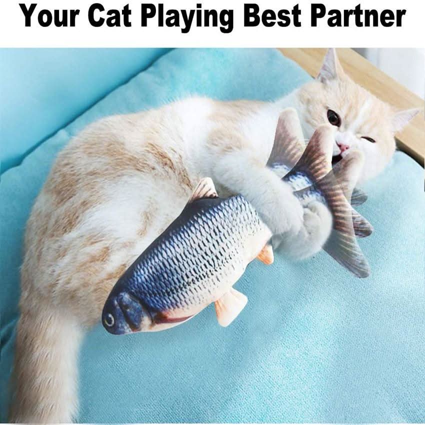 Electric Flipping Fish Toy for Cats - Pets Best shop