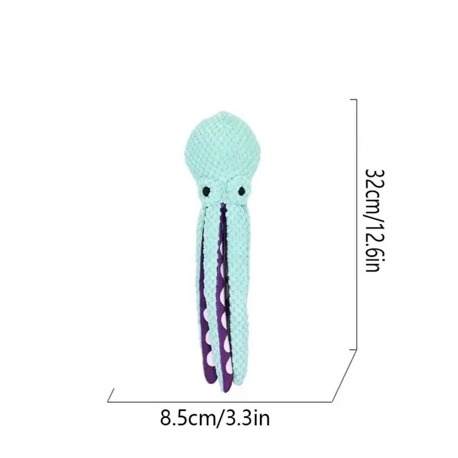 Plush Octopus Squeaky Toy – Perfect Boredom Buster for Dogs Shop1104555736 Store