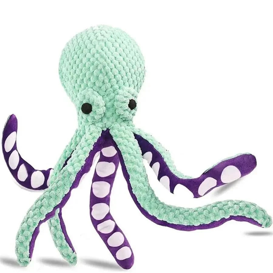 Plush Octopus Squeaky Toy – Perfect Boredom Buster for Dogs Shop1104555736 Store