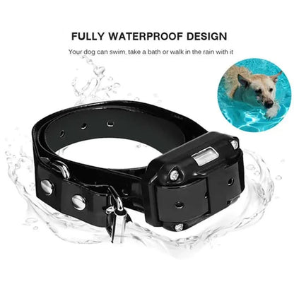 Electric Dog Training Collar Waterproof Dog Bark Collar Pet With Stone's Store